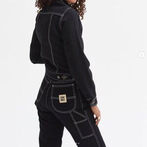 Lykke Wullf June Painter Pant Black Denim Size 2